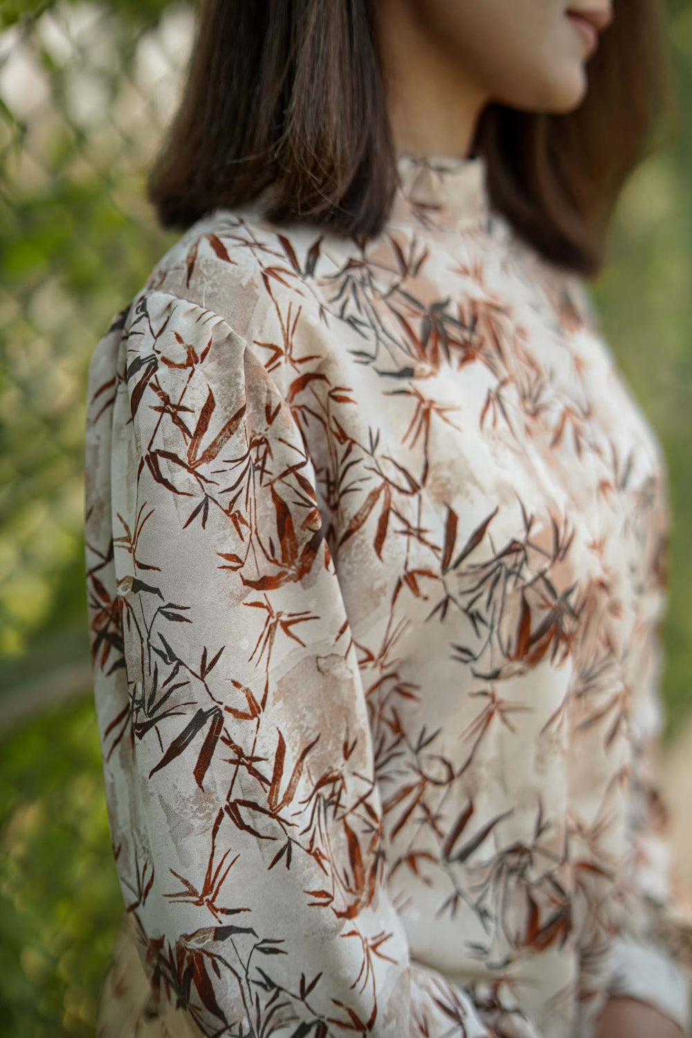 Long Sleeve Printed Tops