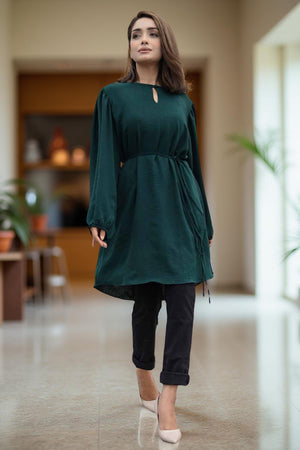 Belt Tunic Dress