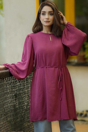 Belt Tunic Dress
