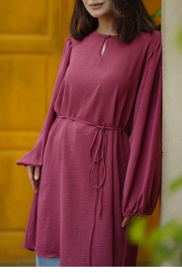 Belt Tunic Dress