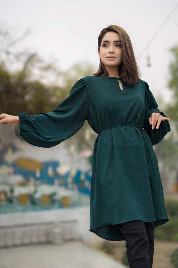 Belt Tunic Dress