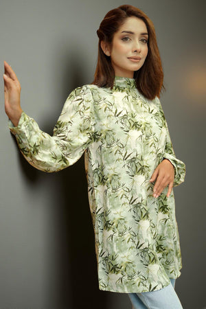 Long Sleeve Printed Tops