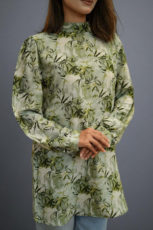 Long Sleeve Printed Tops