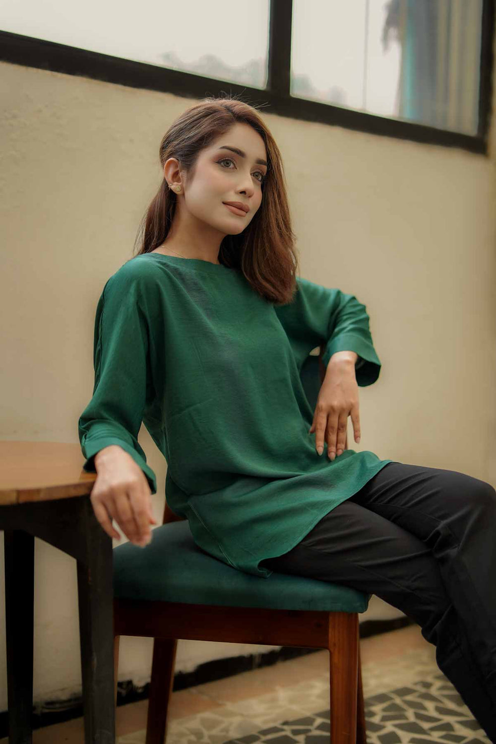 Three-quarters Sleeve Tops