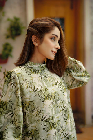 Long Sleeve Printed Tops