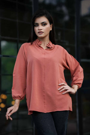 Gathered Neck Top